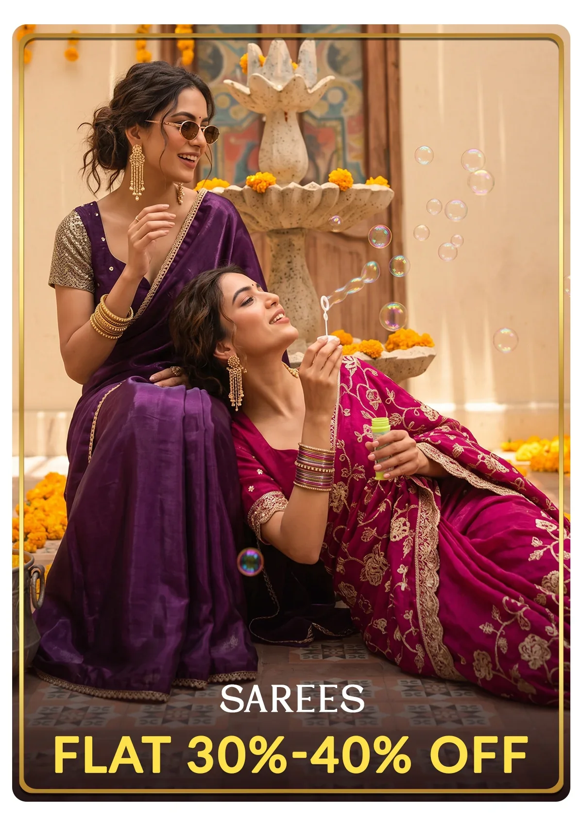 Sarees collection at Vatika Shree